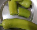 A picture of step 2 of Mirchi bajee mixture.