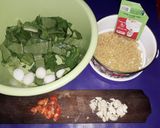 Foto langkah ke 2 dari resep Tumis Makaroni Telur Puyuh.