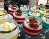 عکس مرحله 5 از دستور ژله دورنگ