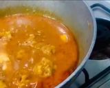 A picture of step 11 of Banana flower balls Kuzhambu / Gravy.
