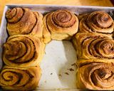Hình bước làm 7 của món Bánh mì quế cuộn (cinnamon roll)