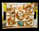A picture of step 7 of Bread Cheese Masala.