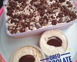 Foto langkah ke 9 dari resep Ice Cream Cokelat Oreo / ES Krim bahan whipy cream.