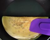 Foto langkah ke 4 dari resep Crepes Crispy Teflon (takaran sendok).