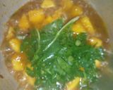 A picture of step 3 of Butternut spinach soup.