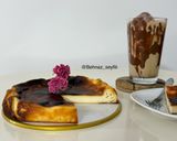 عکس مرحله 7 از دستور چیز کیک سن سباستین (چیزکیک سوخته)