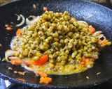 A picture of step 4 of Simple moong stir fry breakfast.