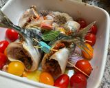 Une image de l'étape 7 de 🐬Filets 🌶️de maquereaux 🦈farcis le goût des épices 🪹🍂.
