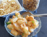 A picture of step 5 of Cassava#themechallenge.