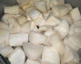 Foto langkah ke 1 dari resep Kroket singkong isi sayur #Dapur Fitri.