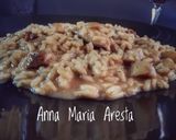 Foto del passaggio 1 della ricetta Risotto funghi e Amarena