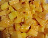 A picture of step 1 of Mango🥭Yoghurt 😋.