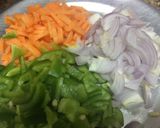 A picture of step 1 of Foxtail millet noodles.