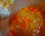 A picture of step 2 of Elbow pasta with minced meat stew.