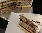 Pas rețetă Tort cu cremă de oreo și cremă de cacao 8 fotografie