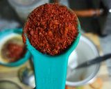 A picture of step 7 of Gatte Ki Sabzi.