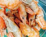 รูปขั้นตอนการทำที่ 2 ของ กุ้งผัดพริกเกลือ(ไม่แกะเปลือก)