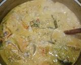Foto langkah ke 4 dari resep Gulai Jantung Pisang dan Tahu.