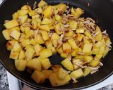 Foto del paso 2 de la receta Bizcocho crumble de melocotón y almendras (sin gluten)