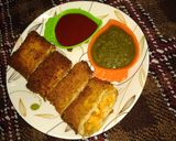 A picture of step 4 of Fajita BoxPatties.
