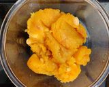 A picture of step 8 of Delightful Desserts Thiruvayyaru Ashoka Halwa.