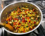 Une image de l'étape 20 de Soupe de légumes aux épices et bouillon de bœuf.