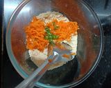 A picture of step 1 of Sattu Cheela.