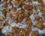 A picture of step 6 of Chickn pizza[without oven].