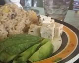 Foto del paso 4 de la receta: Arroz vegano con duraznos y umeboshi (🌱)