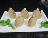 Foto del paso 3 de la receta: Crema de queso mascarpone, coco rallado y matcha para rellenos de postres