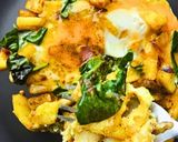 A picture of step 5 of Spinach with Sweet Potatoes Recipe: Quick Meal Idea.