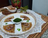 A picture of step 5 of Blackgram Sprout Paratha.