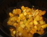 Foto del paso 5 de la receta: Patatas cuadradas con morcilla y chorizo