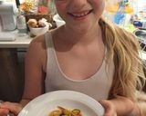 Színpompás zöldséges spagetti recept fázis 4 fotója