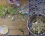 A picture of step 2 of Butter romanesco cauliflower with roasted macadamia 🥦.
