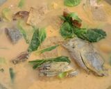 Foto langkah ke 4 dari resep Gulai Ikan Tongkol mix Tempe & Lobak Singgalang.