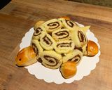 Une image de l'étape 6 de Le gâteau tortue rigolo.