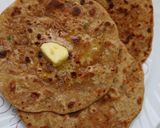 A picture of step 8 of Bottle gourd/Lauki - Stuffed Parantha.