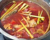 Hình bước làm 6 của món Tim bò nấu củ dền