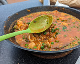 Foto del paso 13 de la receta: Arroz caldoso con gambas y calamares