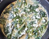 Une image de l'étape 2 de Frittata petits pois, épinards et ricotta.