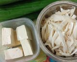 Foto langkah ke 1 dari resep Pepes Tahu Jamur.