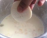 A picture of step 4 of Gulab Ras malai.