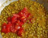A picture of step 5 of Whole moong curry (no onion no garlic).
