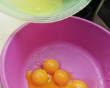 Diós piskótatekercs almalekvárral, és kompóttal✨ recept fázis 1 fotója