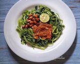 Foto langkah ke 4 dari resep 95. Plecing kangkung.