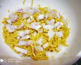 A picture of step 2 of Maggi Omelette.