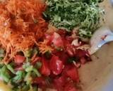 Mix veg besan chila recipe step 3 photo