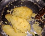 A picture of step 1 of Sago potato kachori.