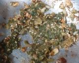 A picture of step 3 of Surti Matar Pattice.